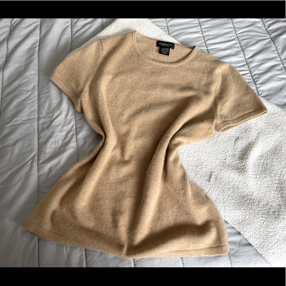 Bundle Only!❤️Cashmere Lord & Taylor Medium Light Brown Women’s Top